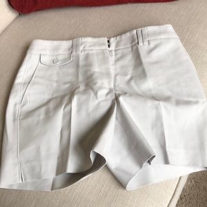 *New* WHBM 5” shorts - white